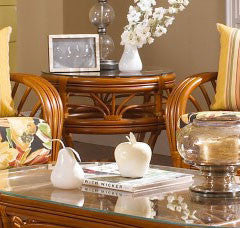 South Sea Rattan Palm Harbor Indoor End Table