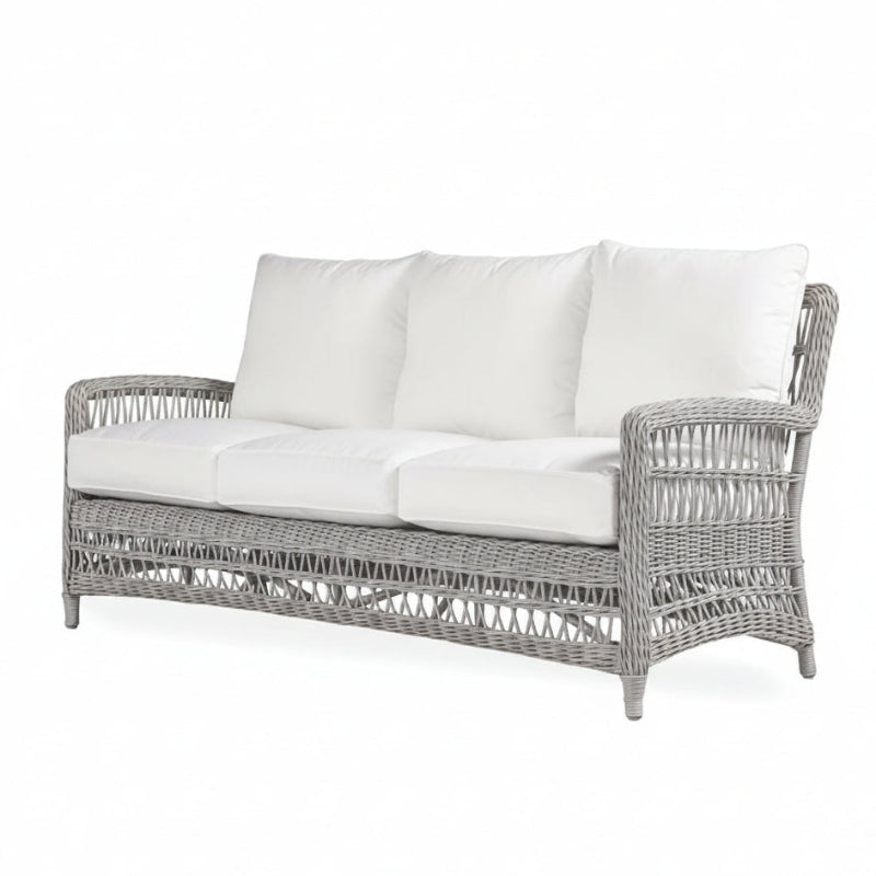 Lloyd Flanders Mackinac Woven Vinyl Outdoor 4-Person Sofa Set