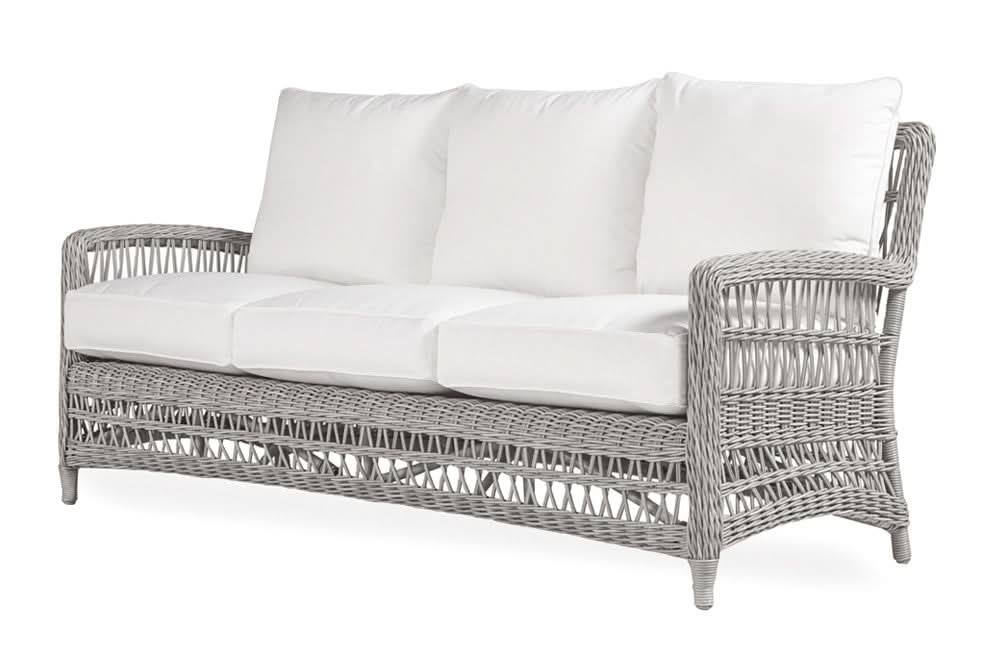 Lloyd Flanders Mackinac Woven Vinyl Outdoor Sofa