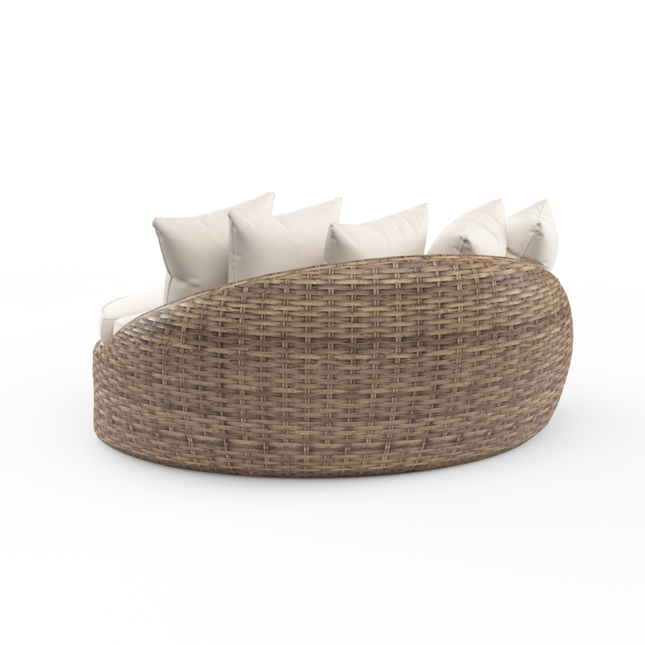 Sunset West Havana Outdoor Wicker Round Daybed