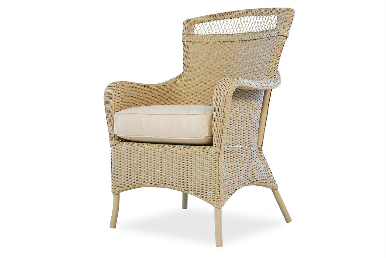 Lloyd Flanders Loom Dining Armchair