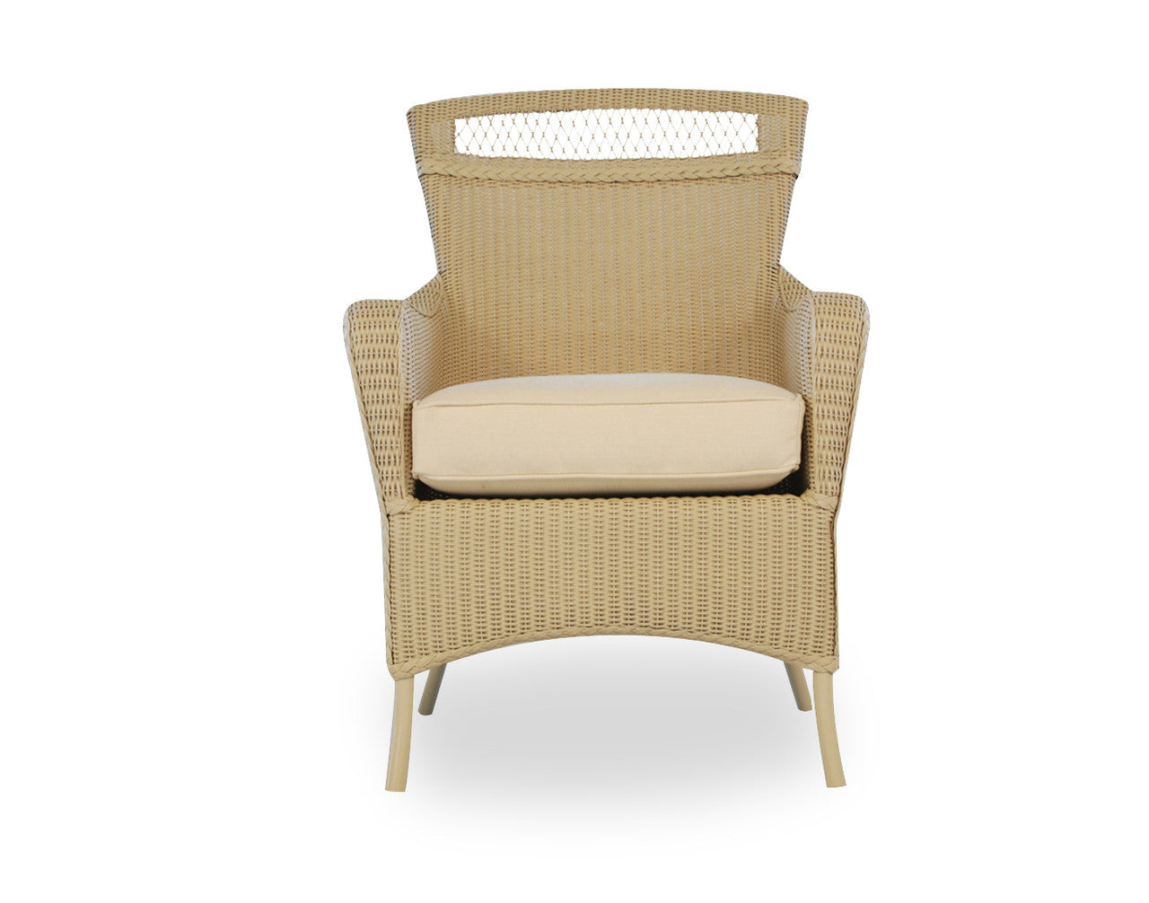 Lloyd Flanders Loom Dining Armchair