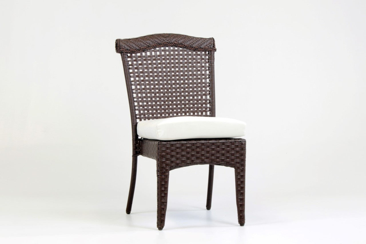 South Sea Rattan Martinique Wicker Dining Side Chair