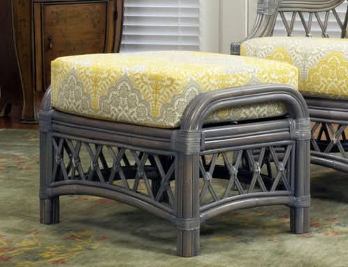 Replacement Cushions for South Sea Rattan Nadine Ottoman