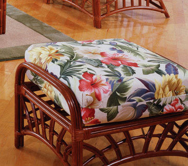 Replacement Cushions for South Sea Rattan New Kauai Ottoman