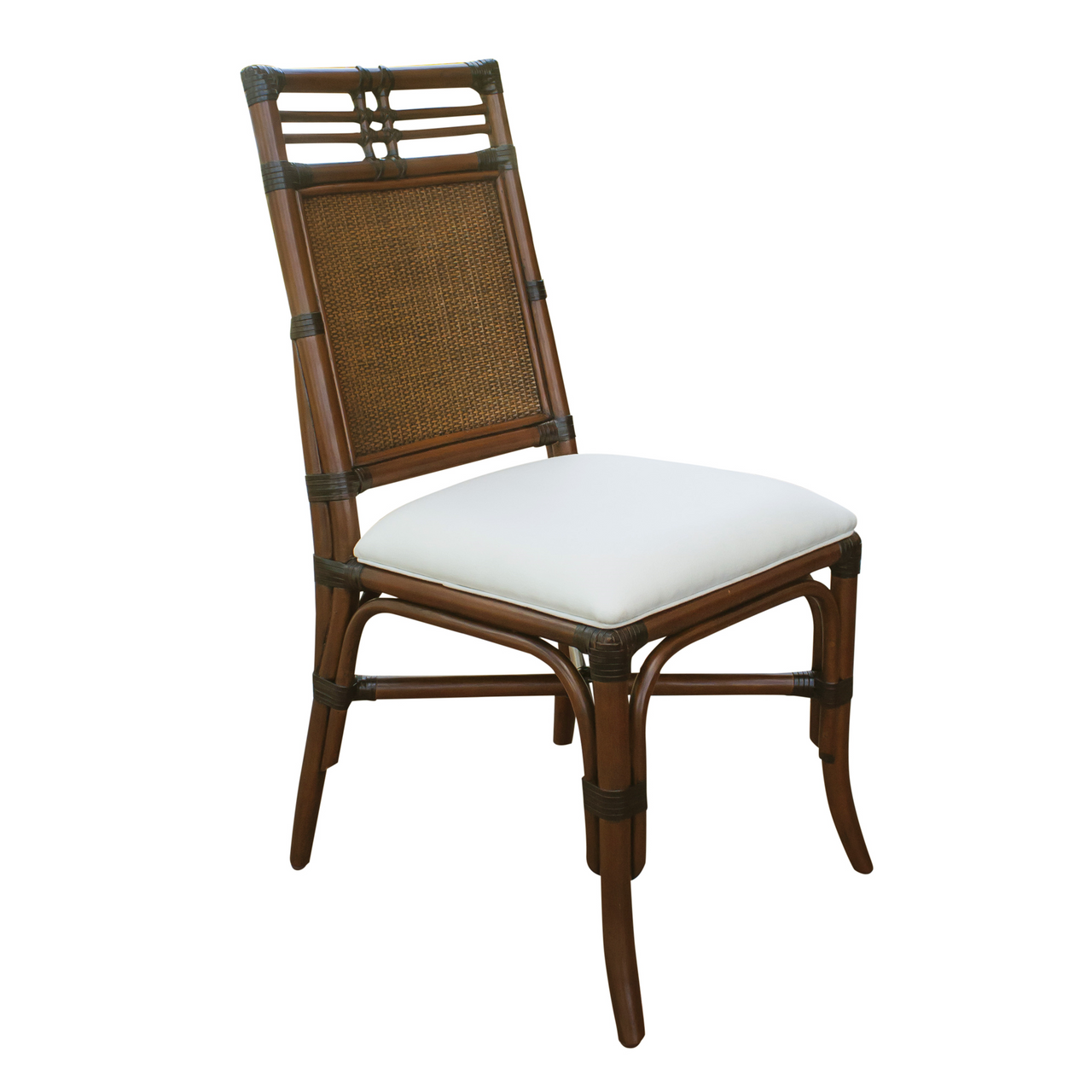 Hospitality Rattan Palm Cove Indoor Rattan Dining Side Chair
