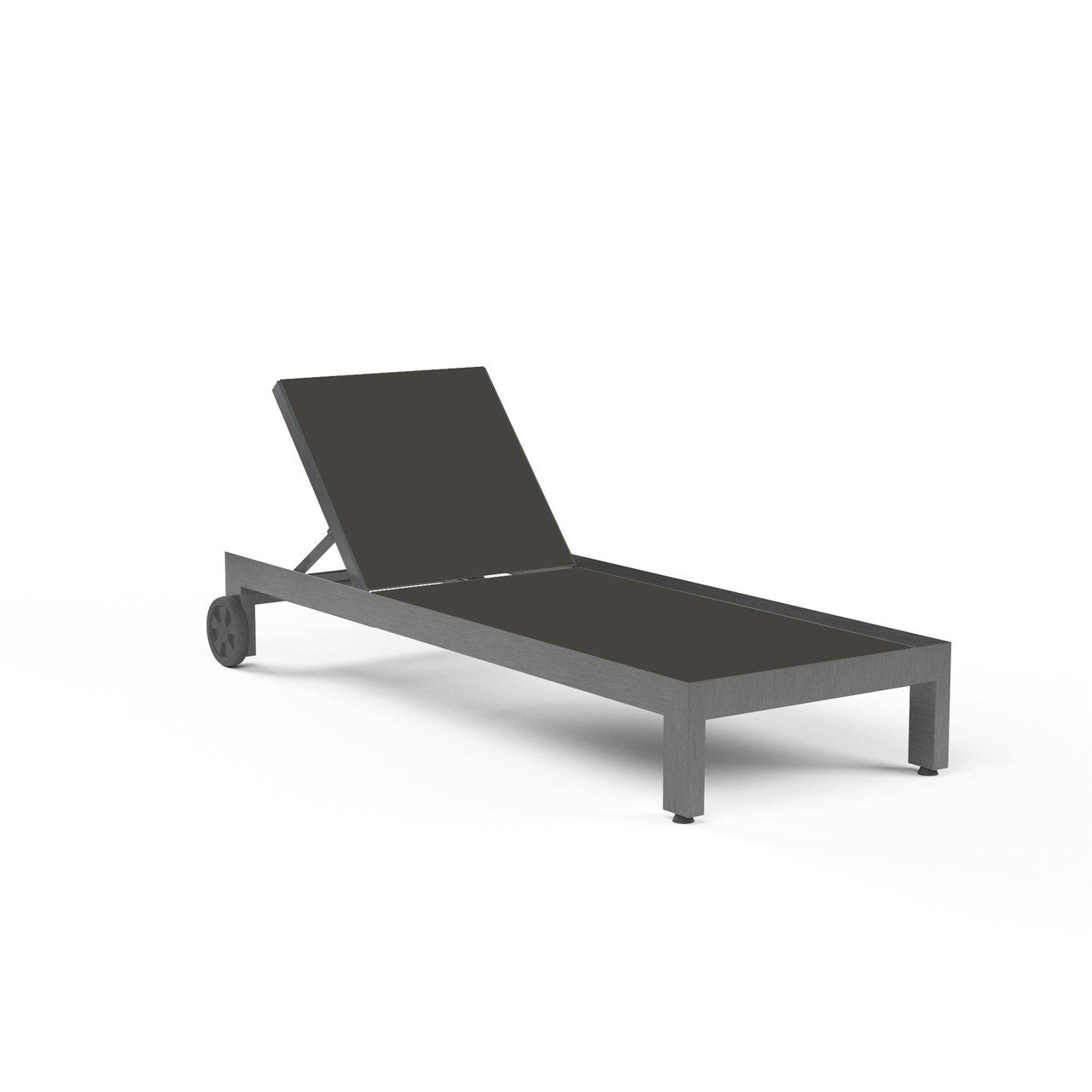 Sunset West Redondo Aluminum Outdoor Adjustable Sling Chaise