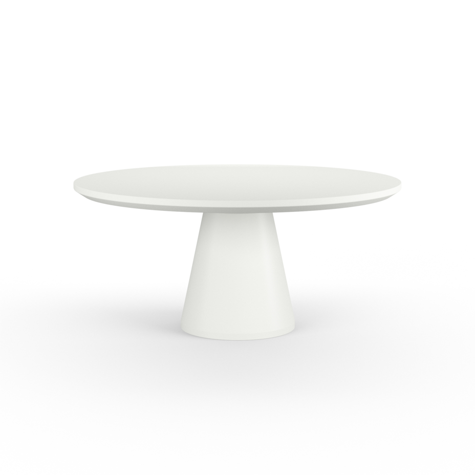 Sunset West Bazaar Pedestal Dining Table - Bone