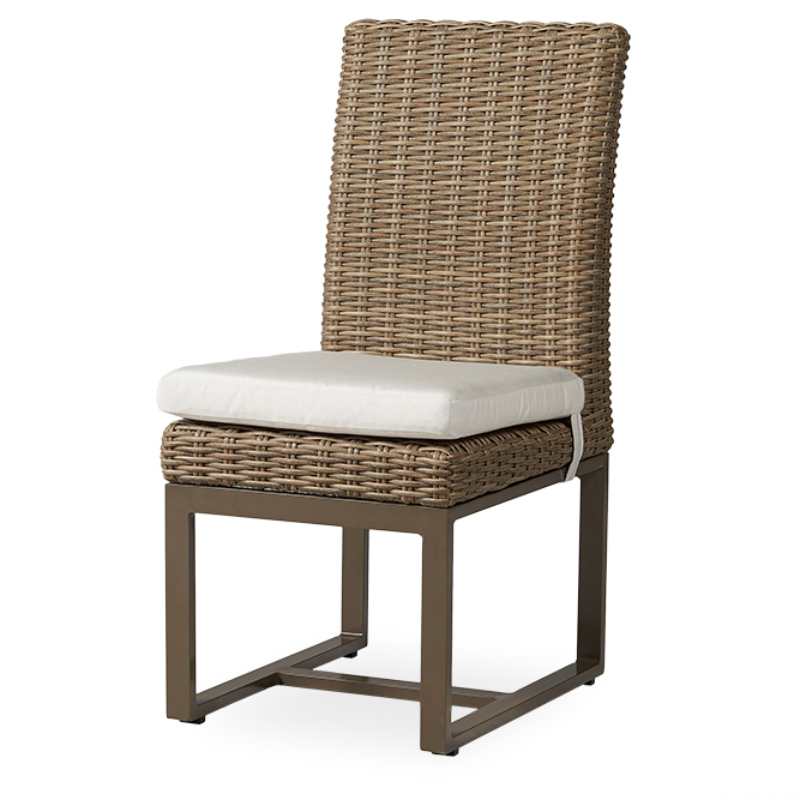 Lloyd Flanders Milan Woven Vinyl Outdoor 8-Person Dining Set