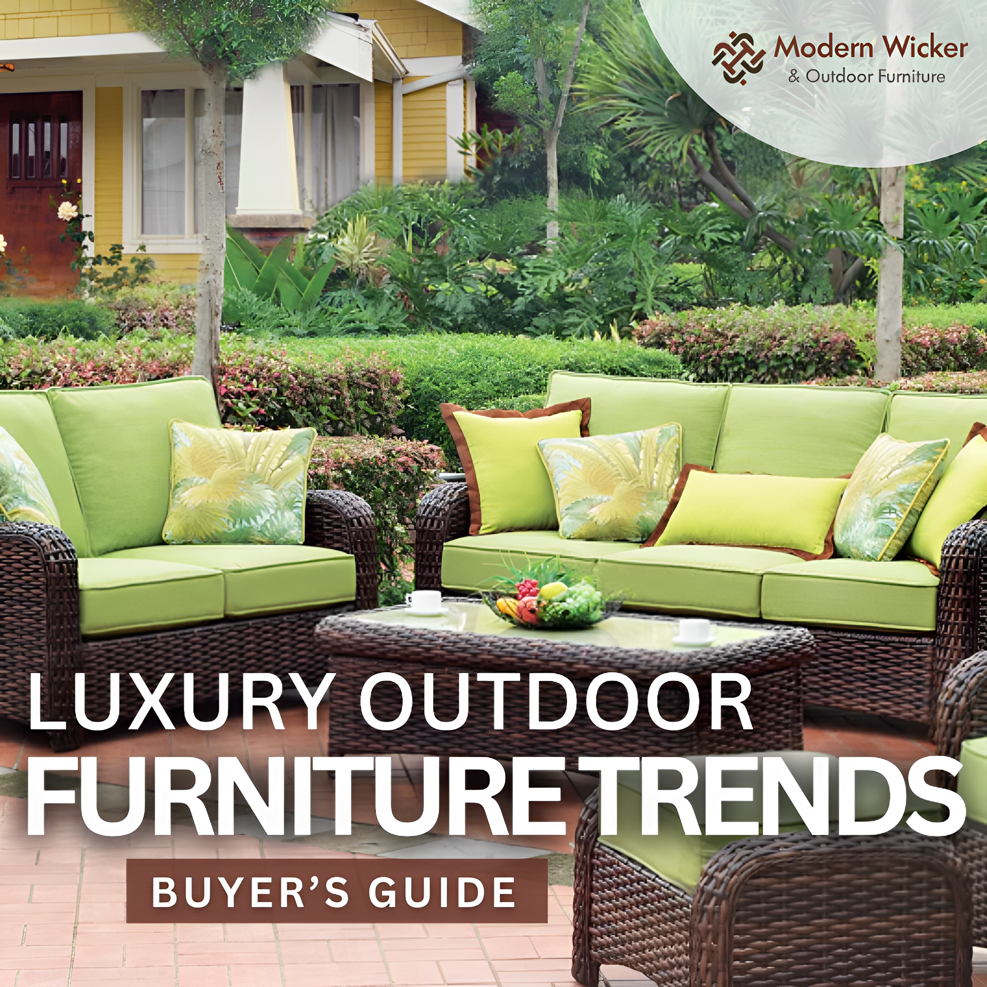 Luxury Outdoor Furniture Trends for 2023: What You Need to Know