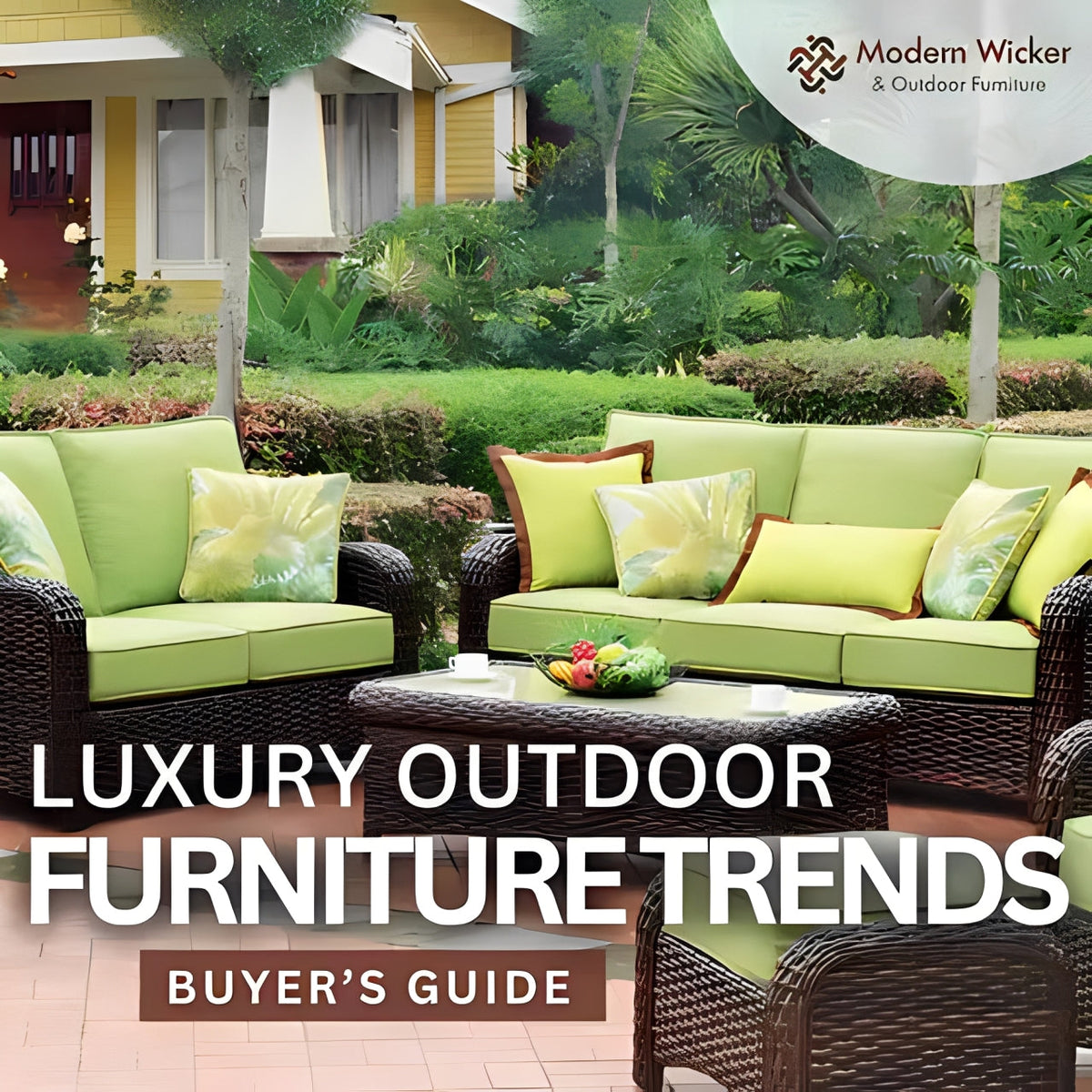 Top Luxury Outdoor Furniture Trends