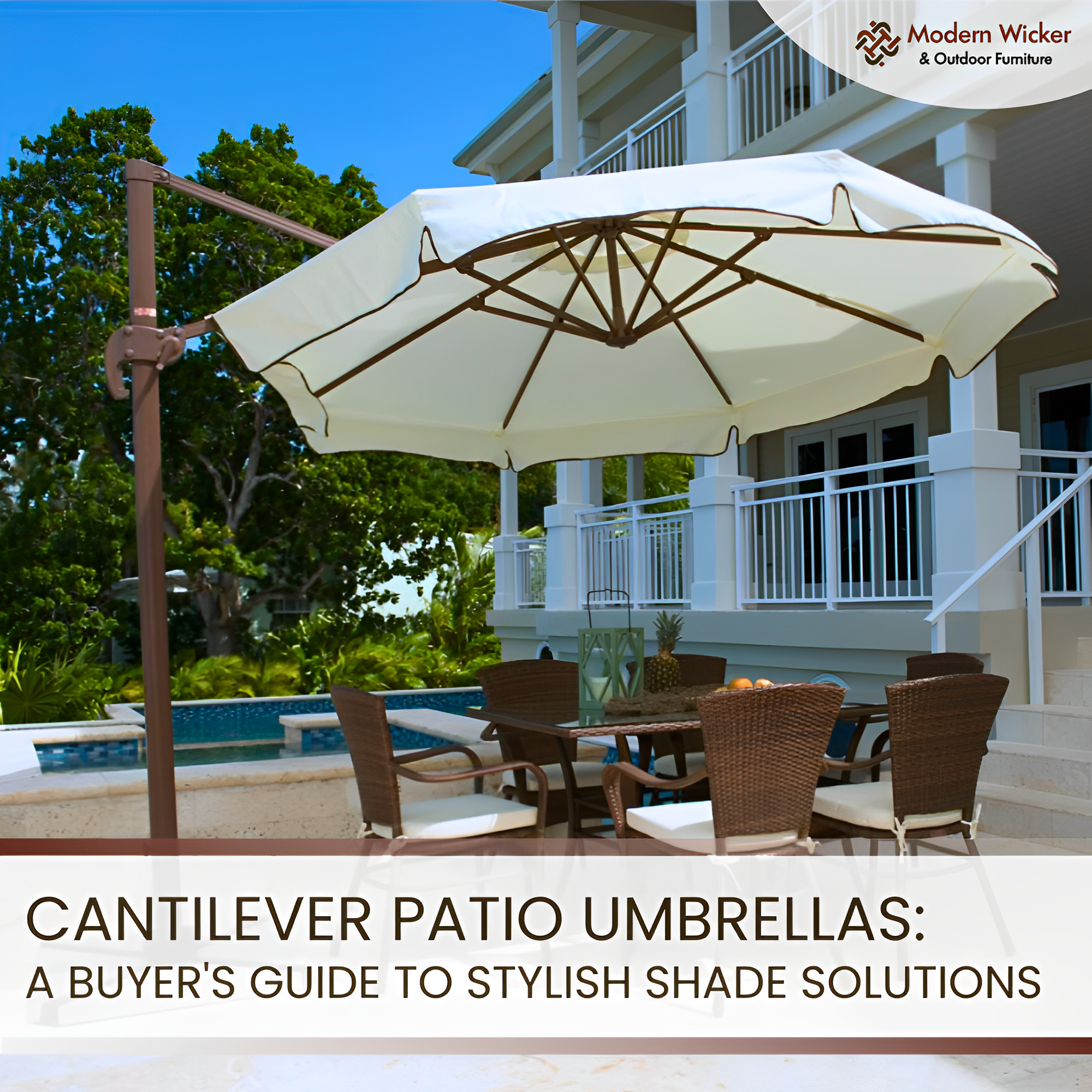 Cantilever Patio Umbrellas: A Guide to Stylish Shade Solutions