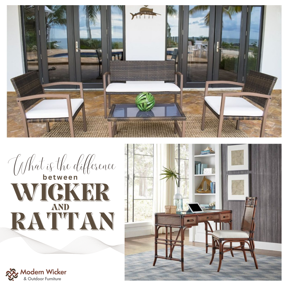 What Is the Difference Between Wicker and Rattan?