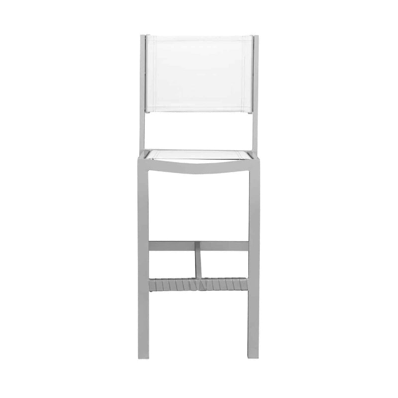 DecoScape Fusion Aluminum Sling Outdoor Bar Side Chair