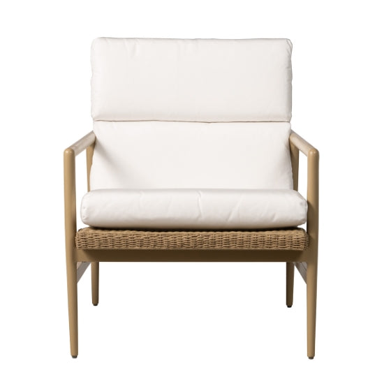 Lloyd Flanders Cascade Wicker Outdoor Lounge Chair