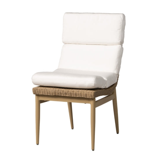 Lloyd Flanders Cascade Wicker Outdoor Armless Dining Chair