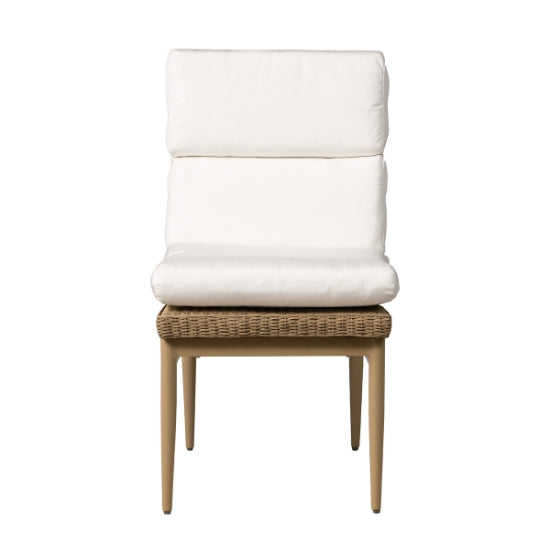 Lloyd Flanders Cascade Wicker Outdoor Armless Dining Chair