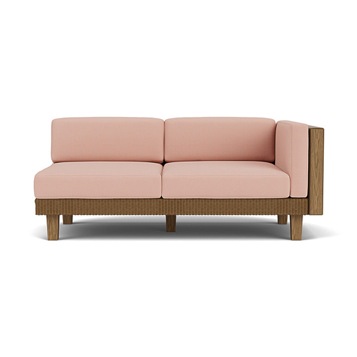 Lloyd Flanders Catalina Wicker Outdoor Left Arm Loveseat