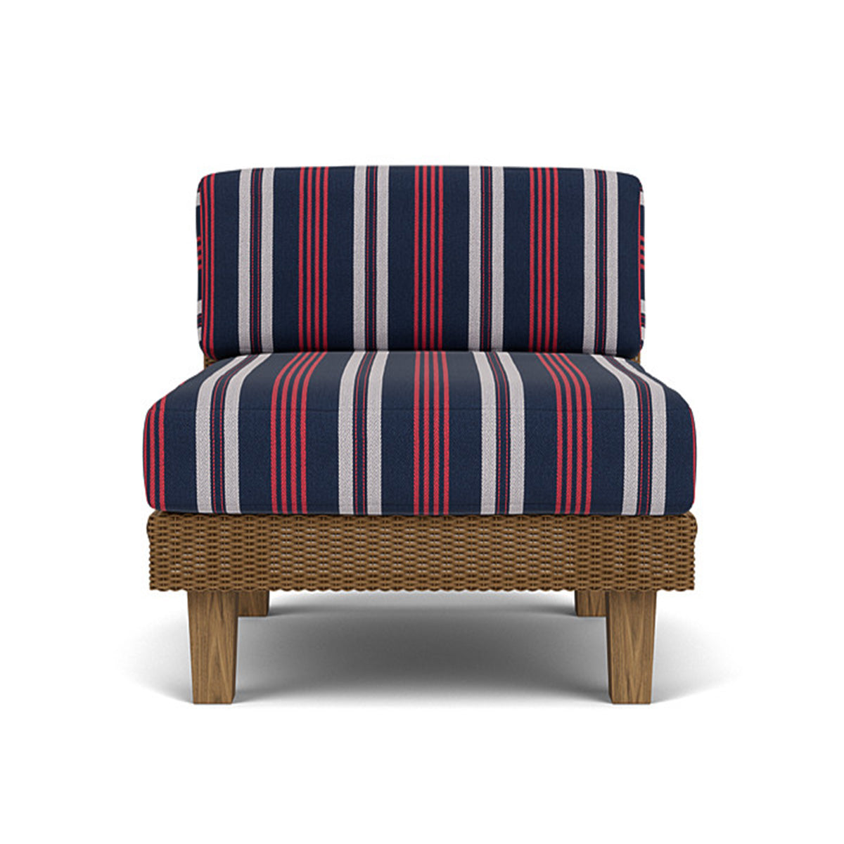 Lloyd Flanders Catalina Wicker Outdoor Armless Sectional Chair