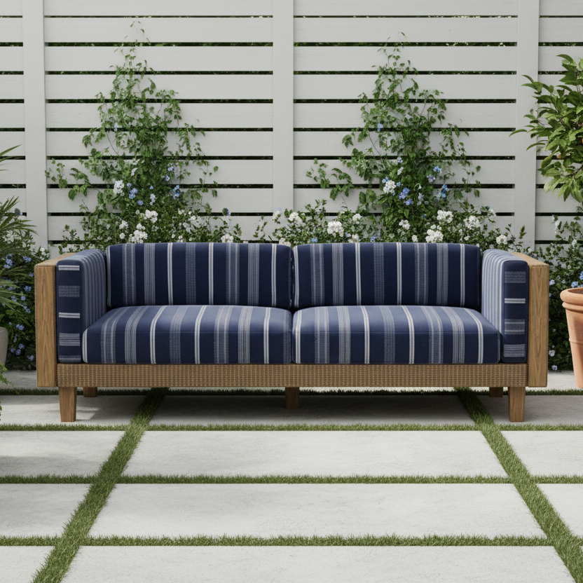Lloyd Flanders Catalina Wicker Outdoor Sofa