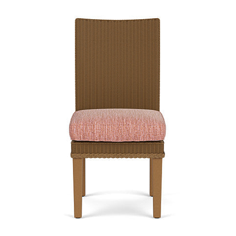 Lloyd Flanders Hamptons Wicker Outdoor Armless Dining Chair
