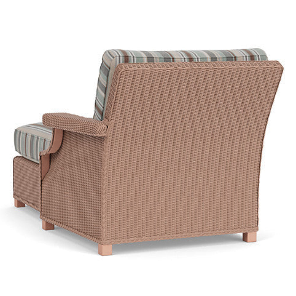 Lloyd Flanders Hamptons Wicker Outdoor Left Arm Chaise