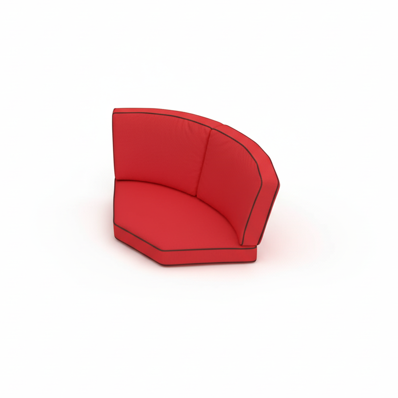 Replacement Cushions for Forever Patio Barbados Sectional 45 Degree Corner Chair