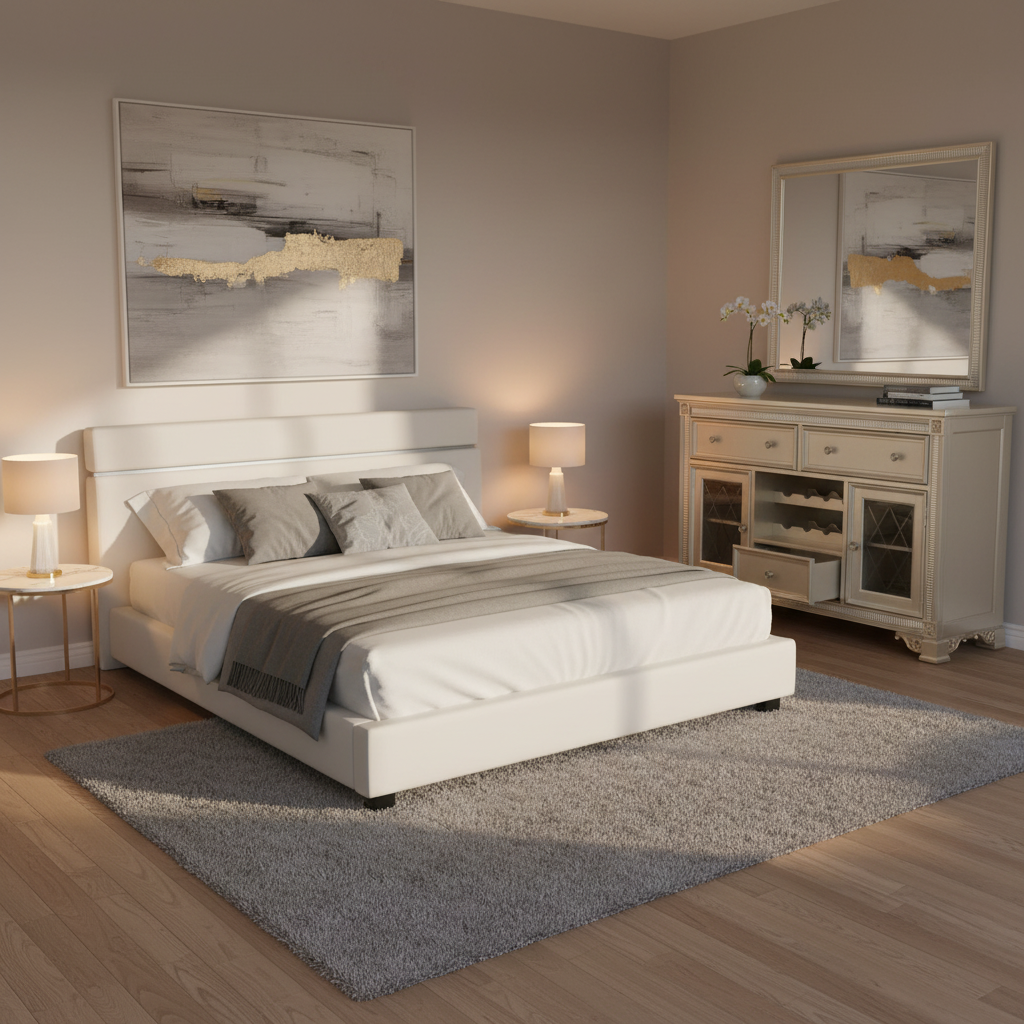 Oasis Home Tiffany Solid Wood Indoor Server