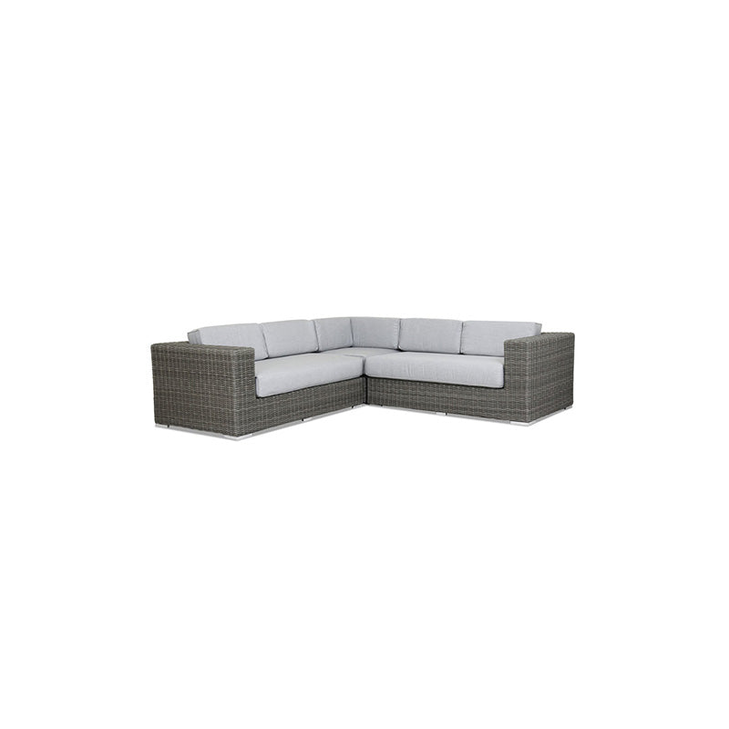 Sunset West Emerald II Sectional With Cushions