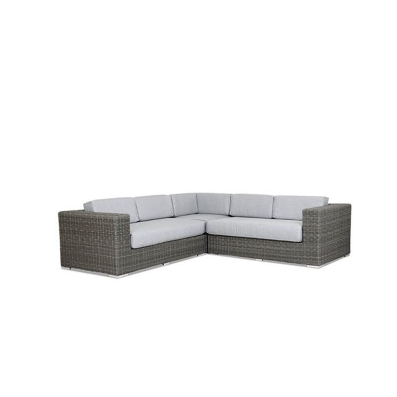 Sunset West Emerald II Sectional With Cushions