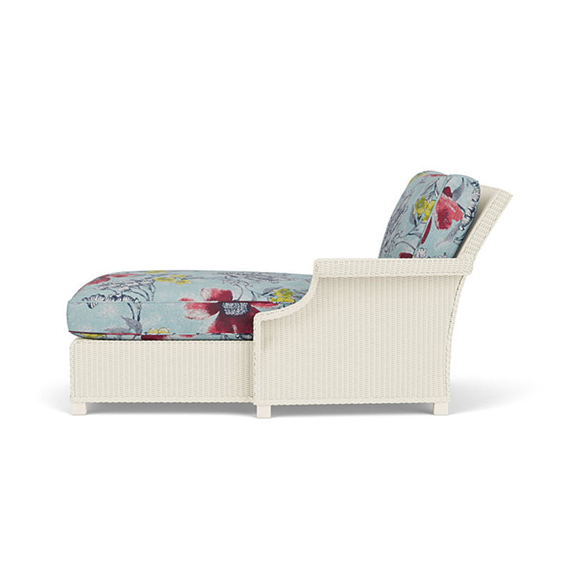 Lloyd Flanders Hamptons Wicker Outdoor Left Arm Chaise