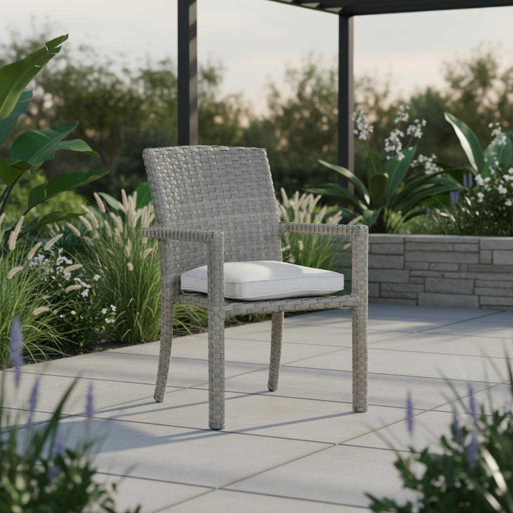 Sunset West Majorca Wicker Outdoor Dining Chair