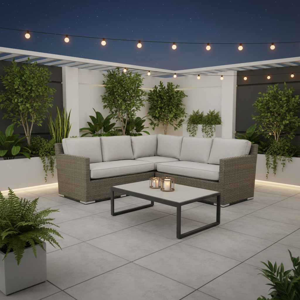 Sunset West Majorca Wicker Outdoor Sectional