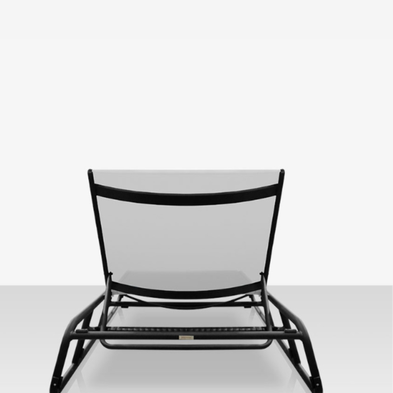 DecoScape Elephant Aluminum Outdoor Armless Chaise Lounge