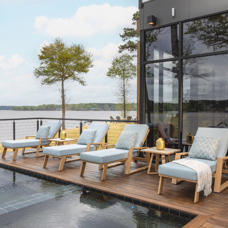 Lloyd Flanders Pursuit Aluminum Outdoor Pool Chaise