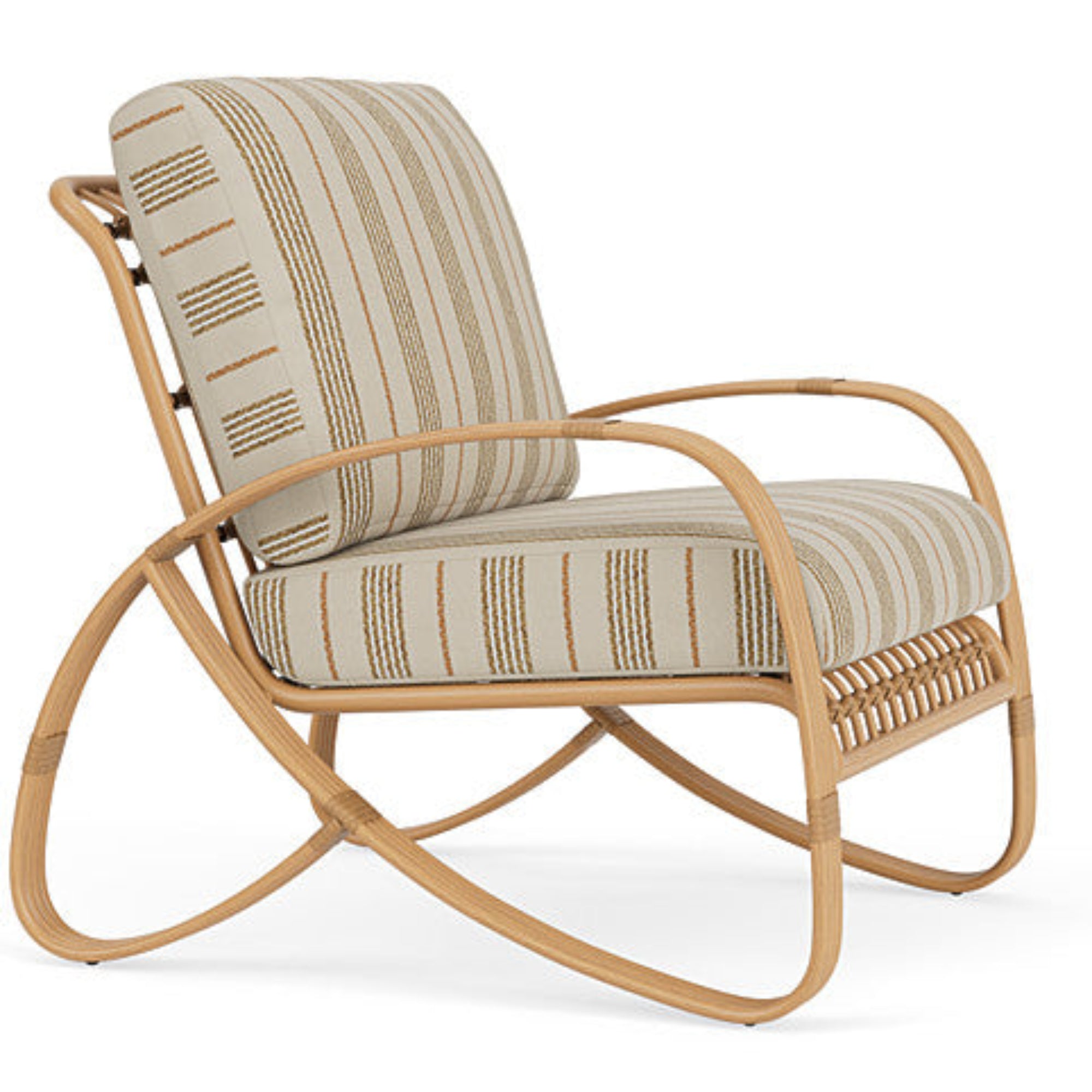 Lloyd Flanders Riviera Wicker Outdoor Lounge Chair