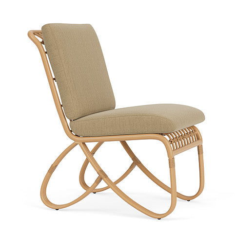 Lloyd Flanders Riviera Aluminum Outdoor Armless Dining Chair