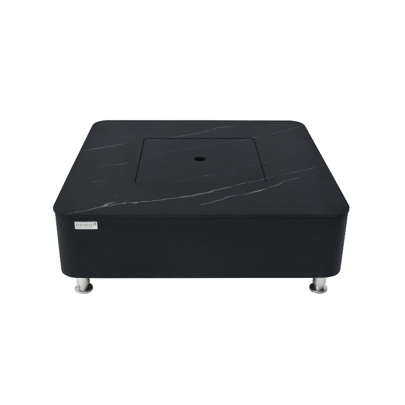 Elementi Plus Annecy Marble Porcelain Outdoor Fire Table