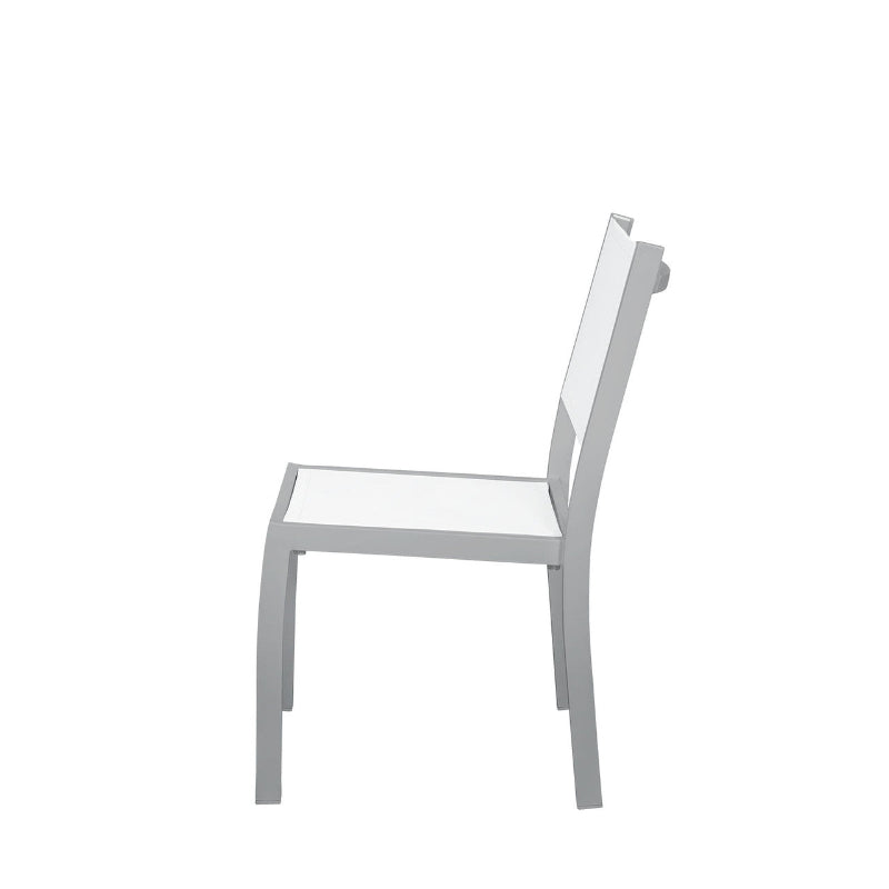 DecoScape Fusion Aluminum Sling Outdoor Dining Side Chair