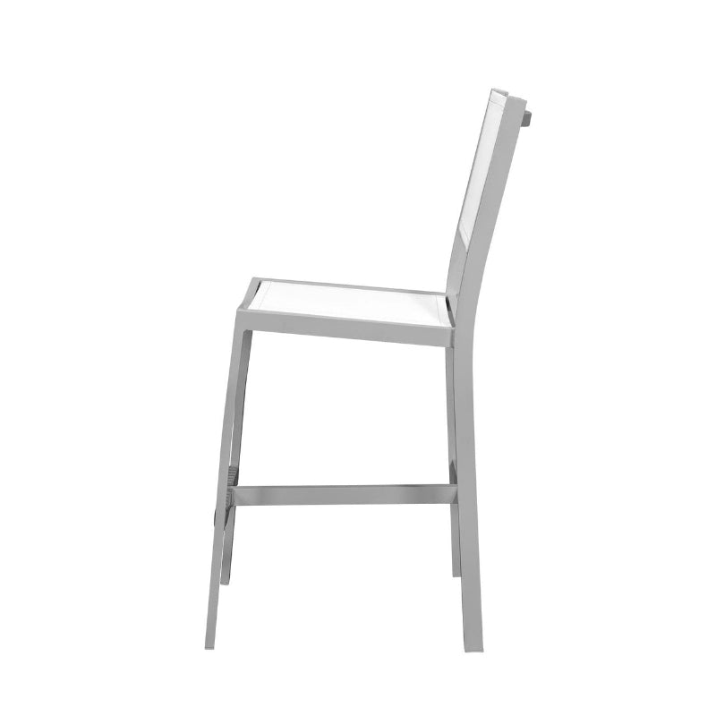 DecoScape Fusion Aluminum Sling Outdoor Bar Side Chair