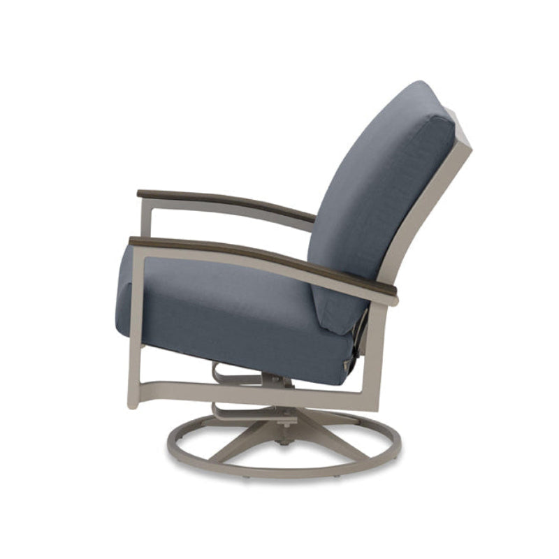Telescope Casual Bazza Cushion MGP Aluminum Outdoor Swivel Rocker