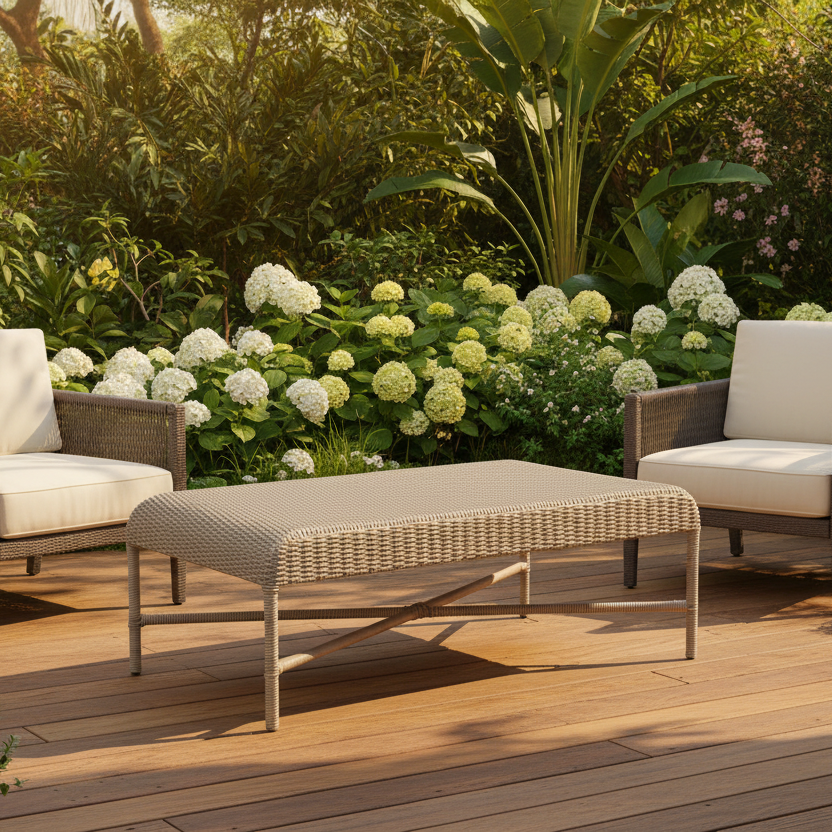 Sunset West Manhattan Aluminum Outdoor Coffee Table