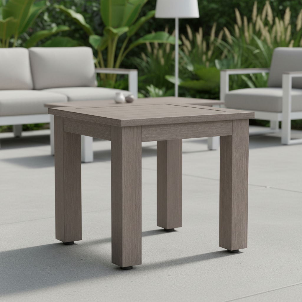 Sunset West Laguna Aluminum Outdoor End Table