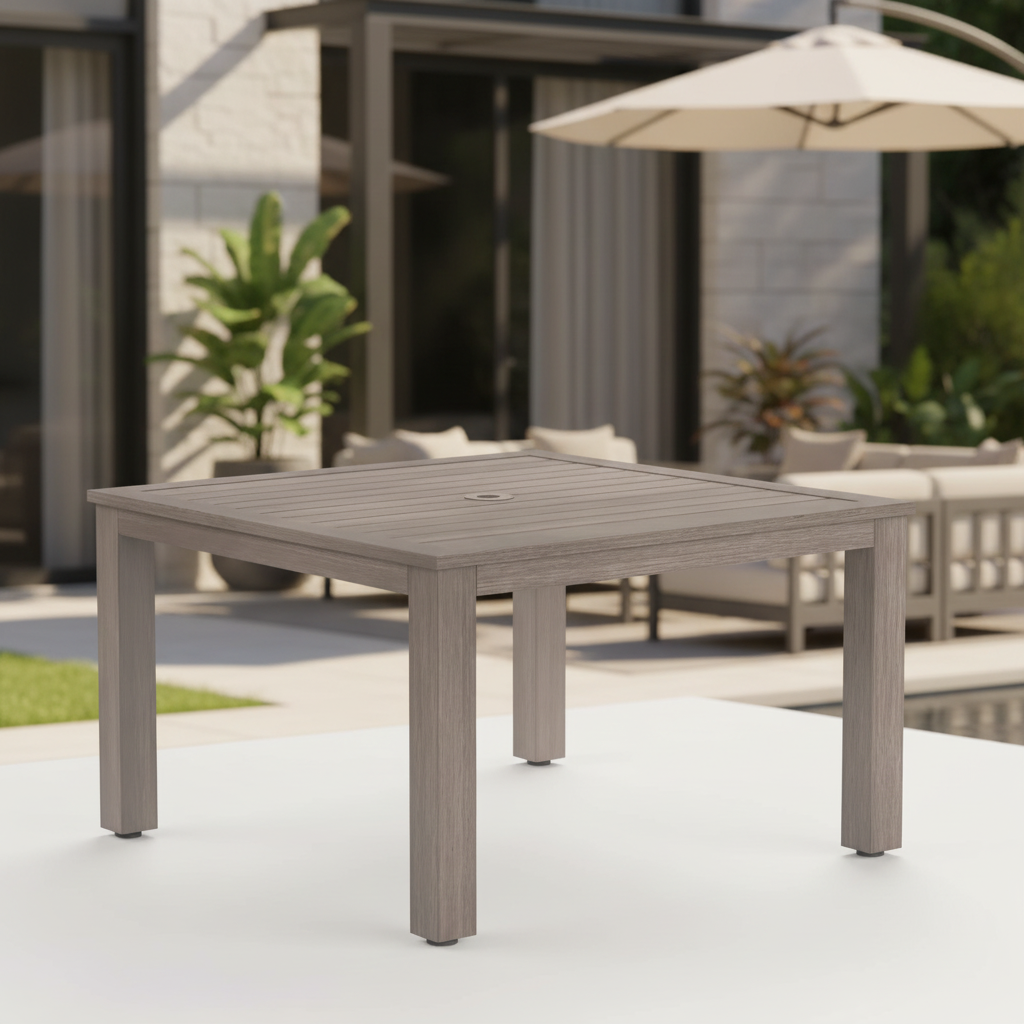 Sunset West Laguna Aluminum Outdoor 48" Square Table