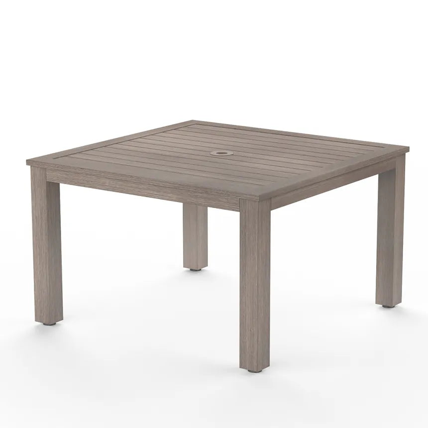 Sunset West Laguna Aluminum Outdoor 48" Square Table