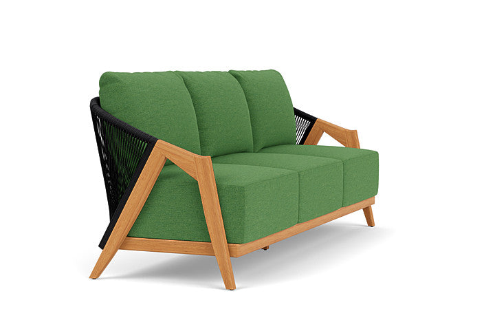 Lloyd Flanders Alpine Teak Outdoor Sofa