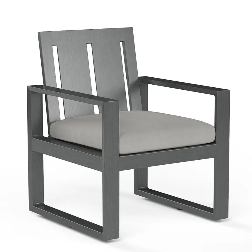 Sunset West Redondo Aluminum Outdoor Dining Chair