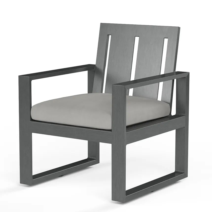 Sunset West Redondo Aluminum Outdoor Dining Chair