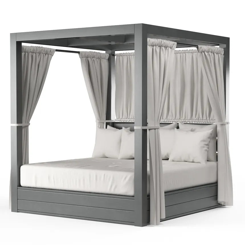 Sunset West Redondo Aluminum Outdoor Resort King Daybed