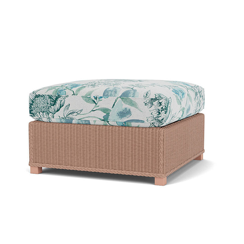Lloyd Flanders Hamptons Wicker Outdoor Large Ottoman